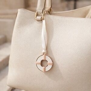 Loro Piana Laminated Disc Charm / Design Object